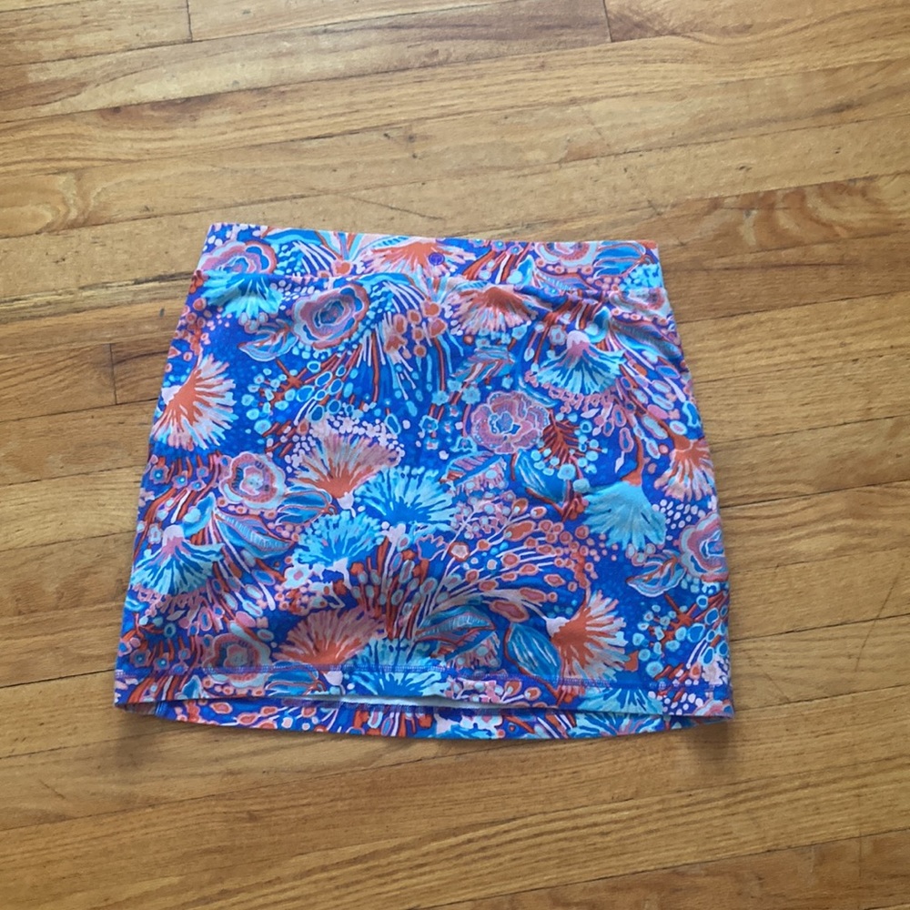 Talbots Floral Pattern Skort - image 4